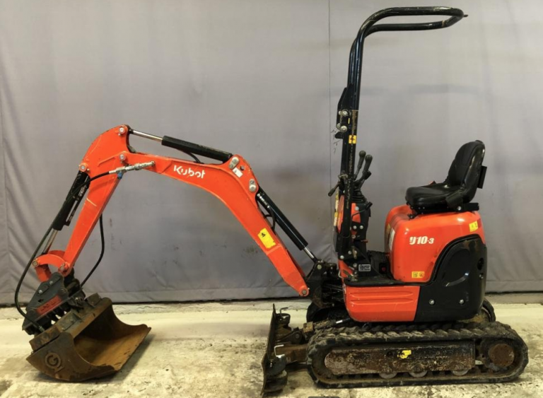 Minigrävare Kubota 1ton