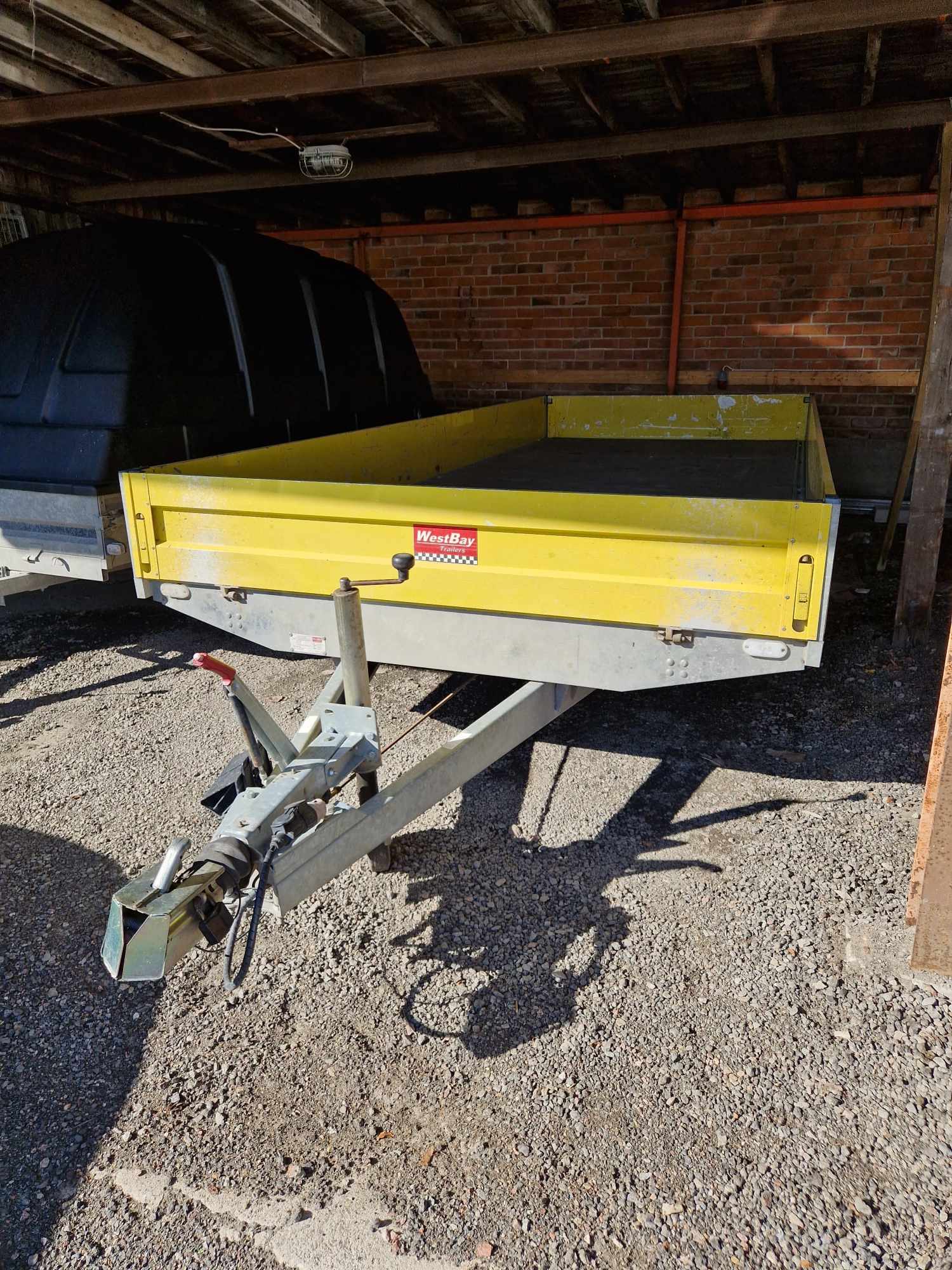 Släpvagn Boggie 5 m, 2500 kg