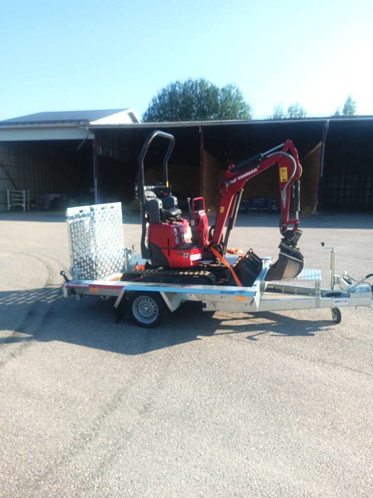Minigrävare 1.2 ton