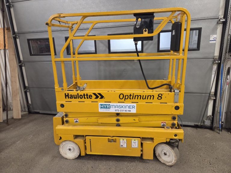 Saxlift 6 meter plattformshöjd