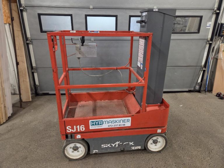 Pelarlift plattformshöjd 4,76